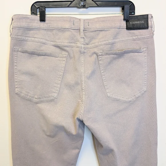 Express Skinny Hyper Stretch Jeans Moon Rock Men's 36x32 - Picture 7 of 12